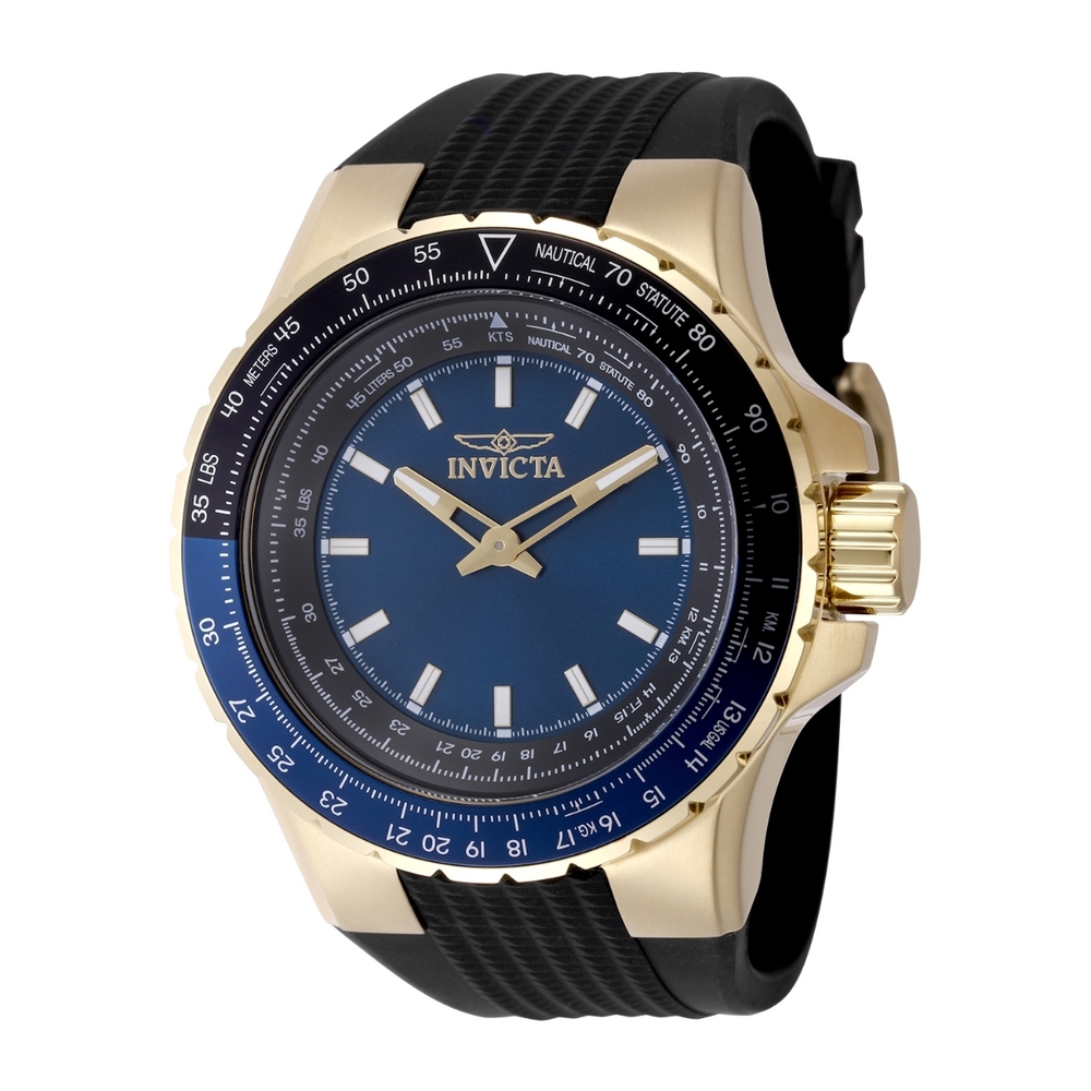 Invicta Black and Gold Men's Watch